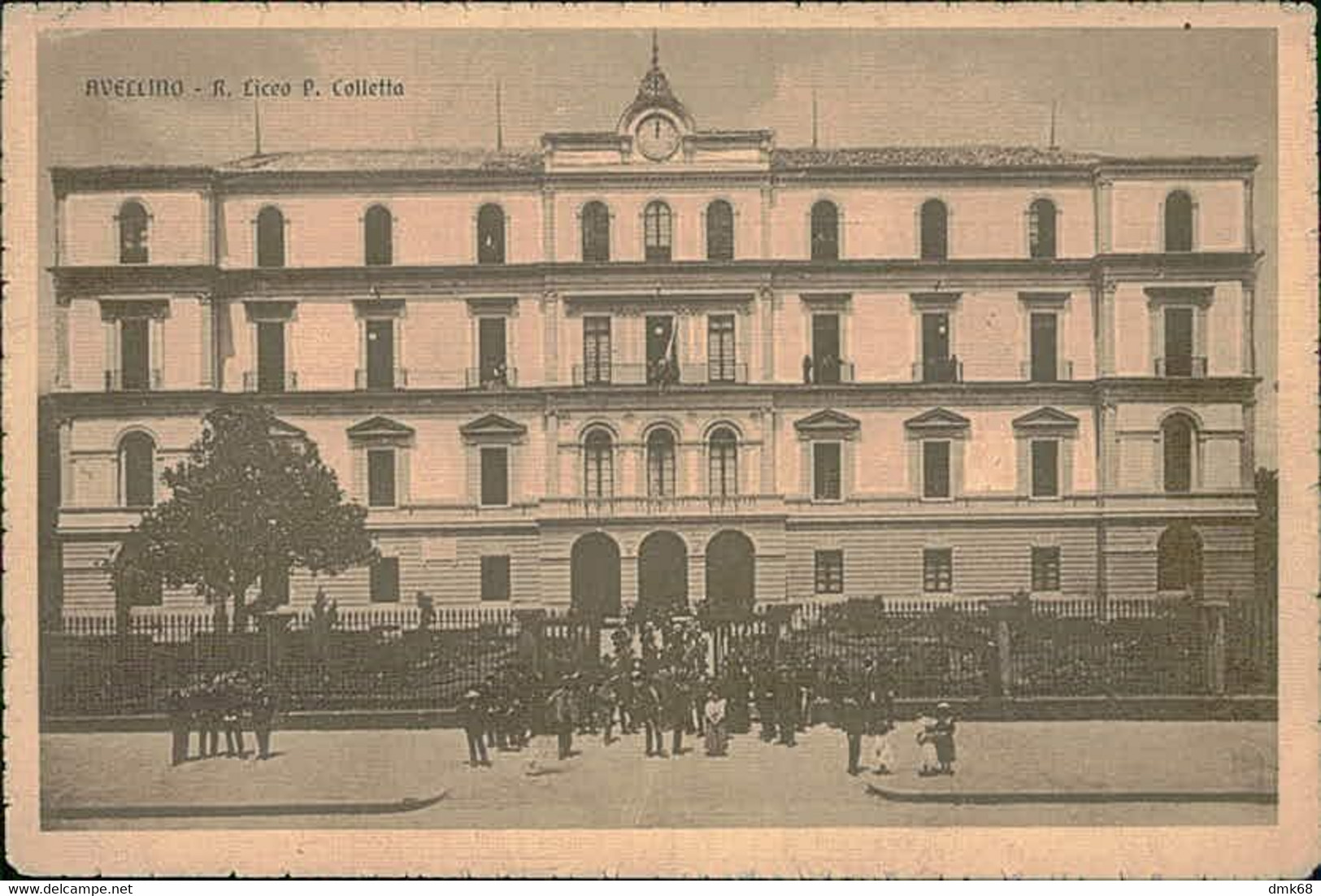 AVELLINO - R. LICEO P. COLLETTA - EDIZIONE CESA - SPEDITA 1915 (12700) - Avellino