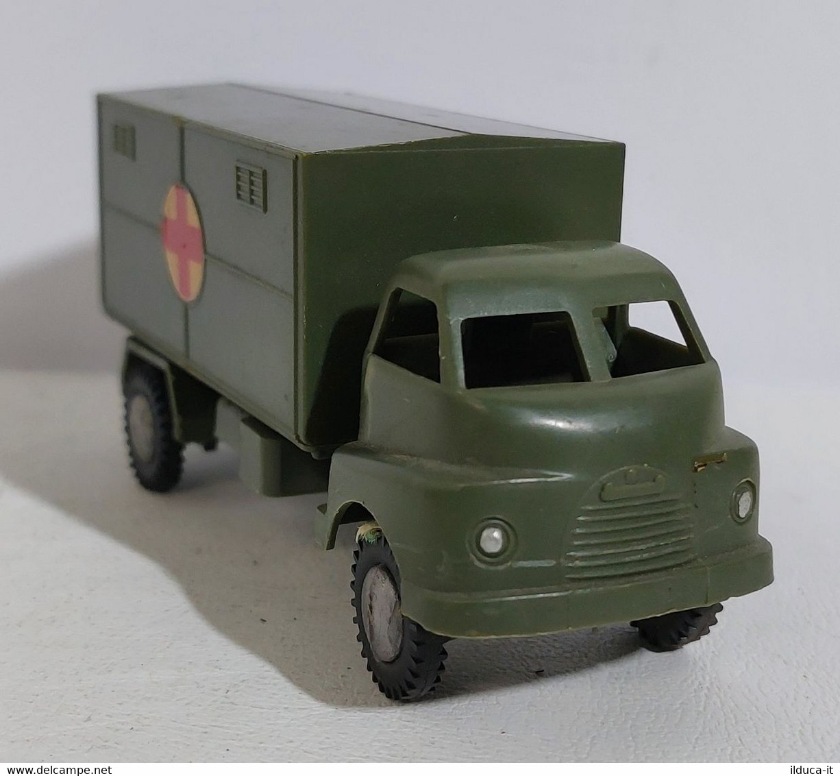 I109375 POLITOYS 1/41 N. 8 - Autoambulanza Militare - Camions, Bus Et Construction