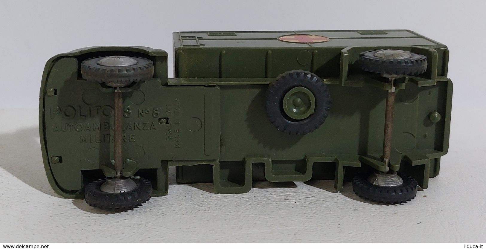 I109375 POLITOYS 1/41 N. 8 - Autoambulanza Militare - Trucks, Buses & Construction