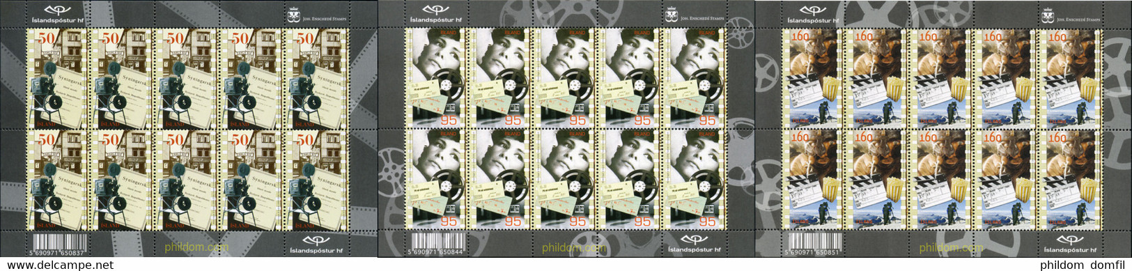 190028 MNH ISLANDIA 2006 CENTENARIO DEL CINE ISLANDES - Collections, Lots & Series