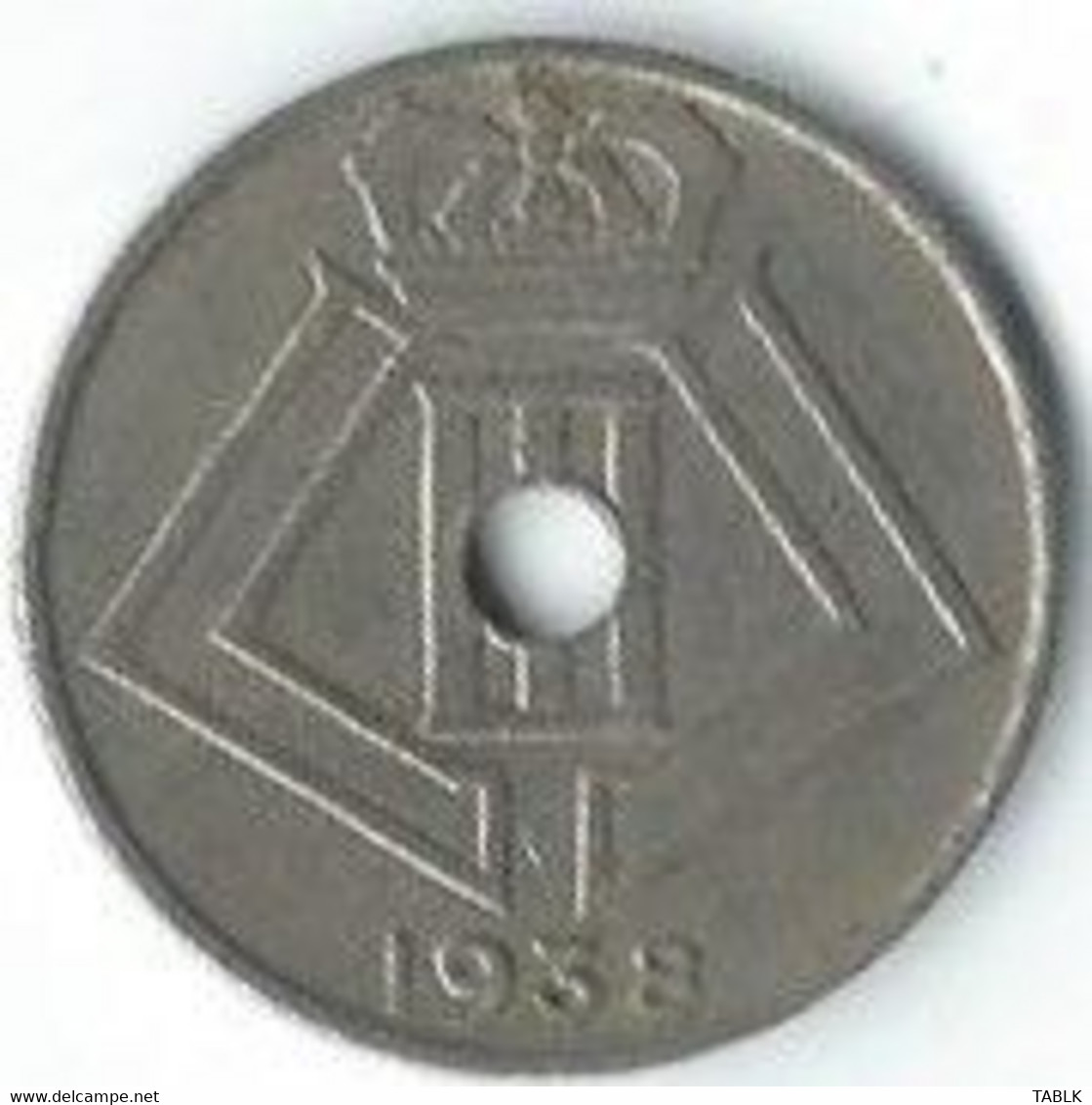 M975 - BELGIË - BELGIUM - 10 CENTIEM 1938 - 10 Centimes