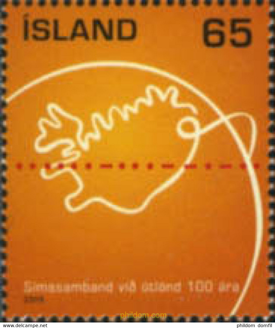 189204 MNH ISLANDIA 2006 CENTENARIO DEL TELEFONO EN ISLANDIA - Collections, Lots & Series