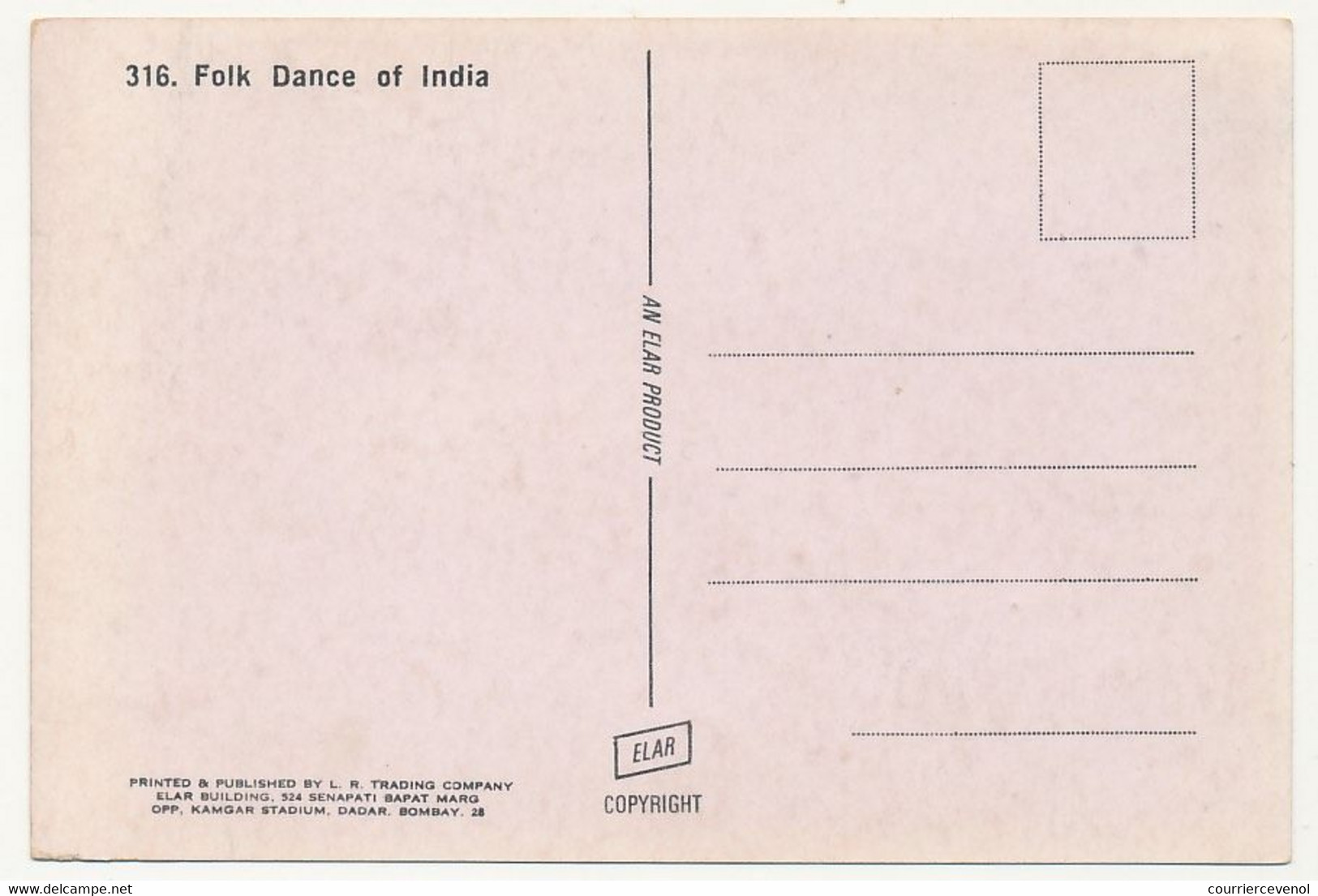 CPM - INDE - Folk Dance Of India (Danse Populaire En Inde) - Indien