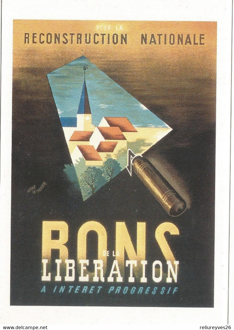 Th. Hist. Bon Pour Le Réconstruction Nationale ( 1945 ) Ed. BDIC - Histoire