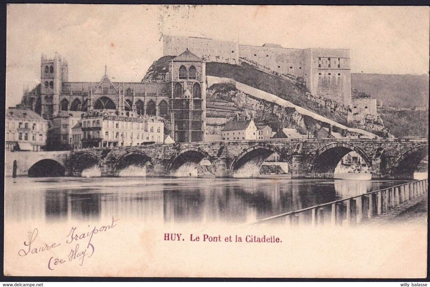 +++ CPA - HUY - Le Pont Et La Citadelle - 1902  // - Hoei