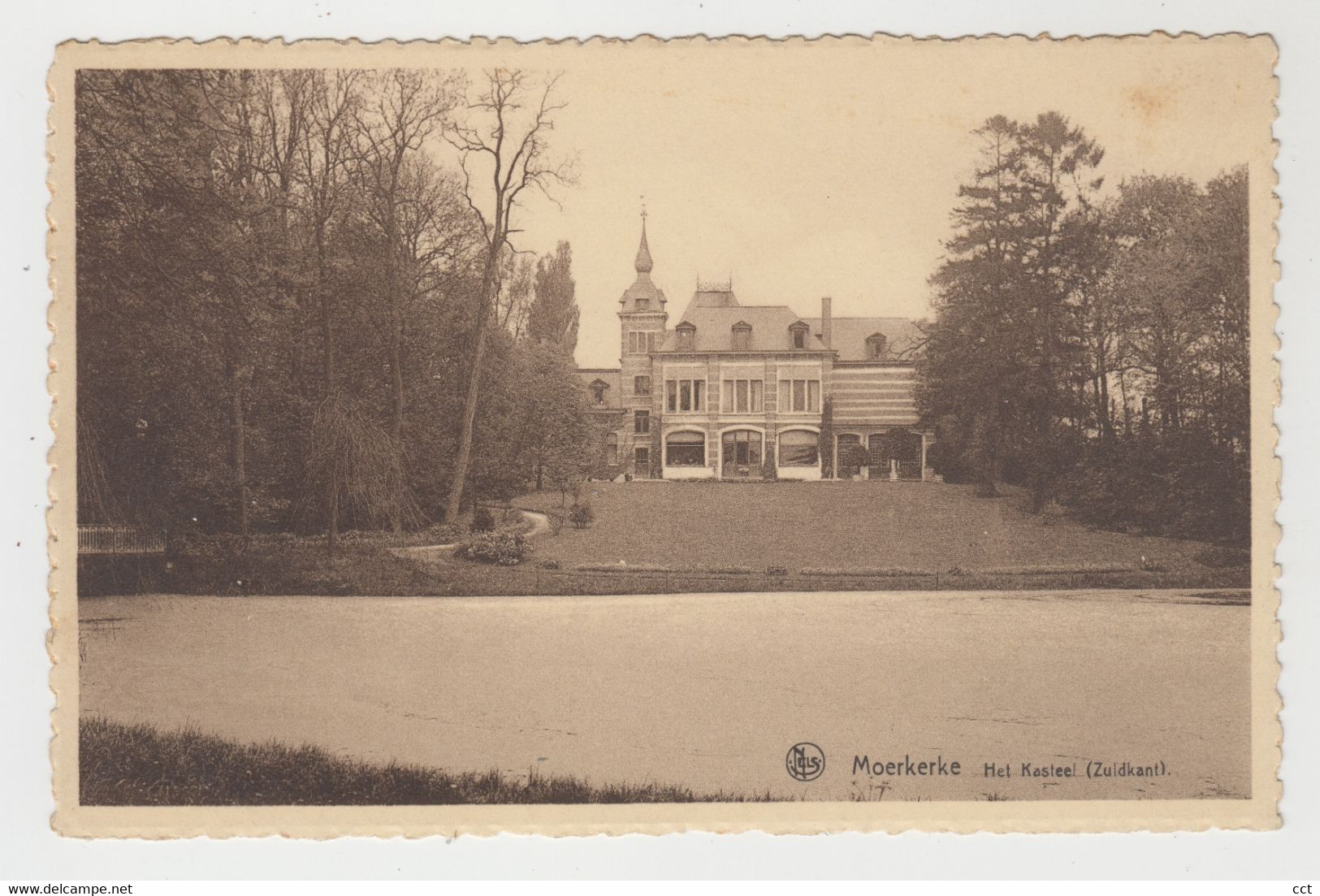 Moerkerke  Damme   Het Kasteel (Zuidkant) - Damme