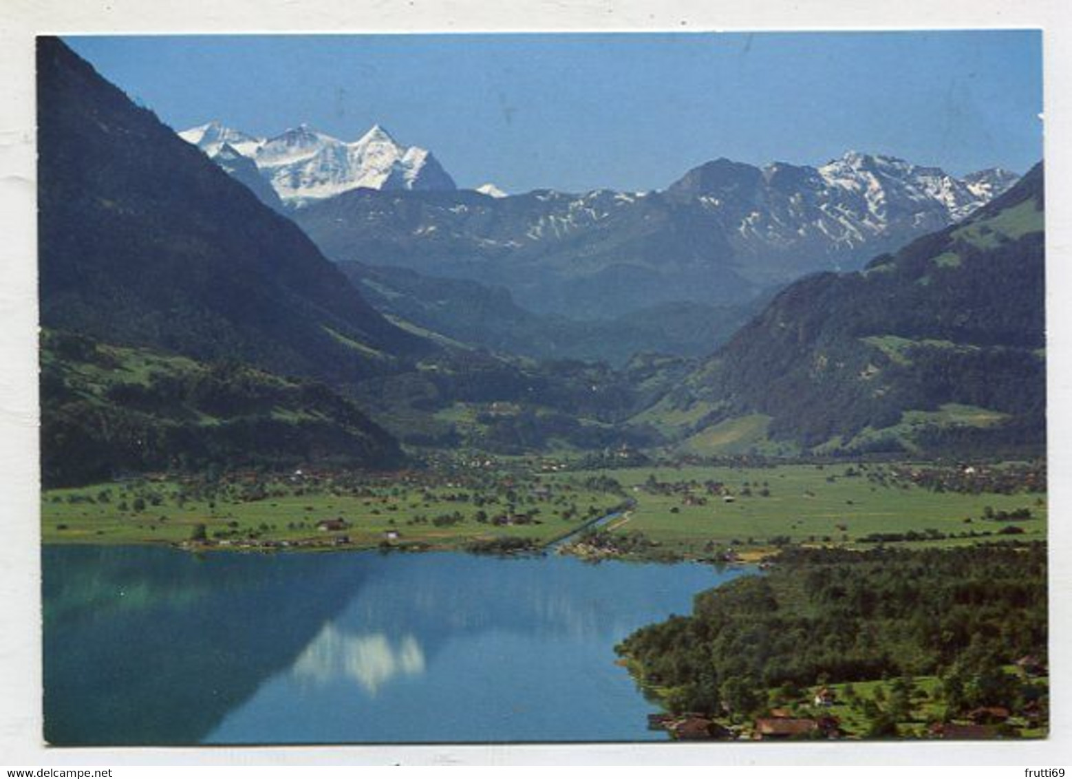 AK 091550 SWITZERLAND - Sarnersee Mit Giswil - Wetterhorn- Und Schwarzhorngruppe - Giswil