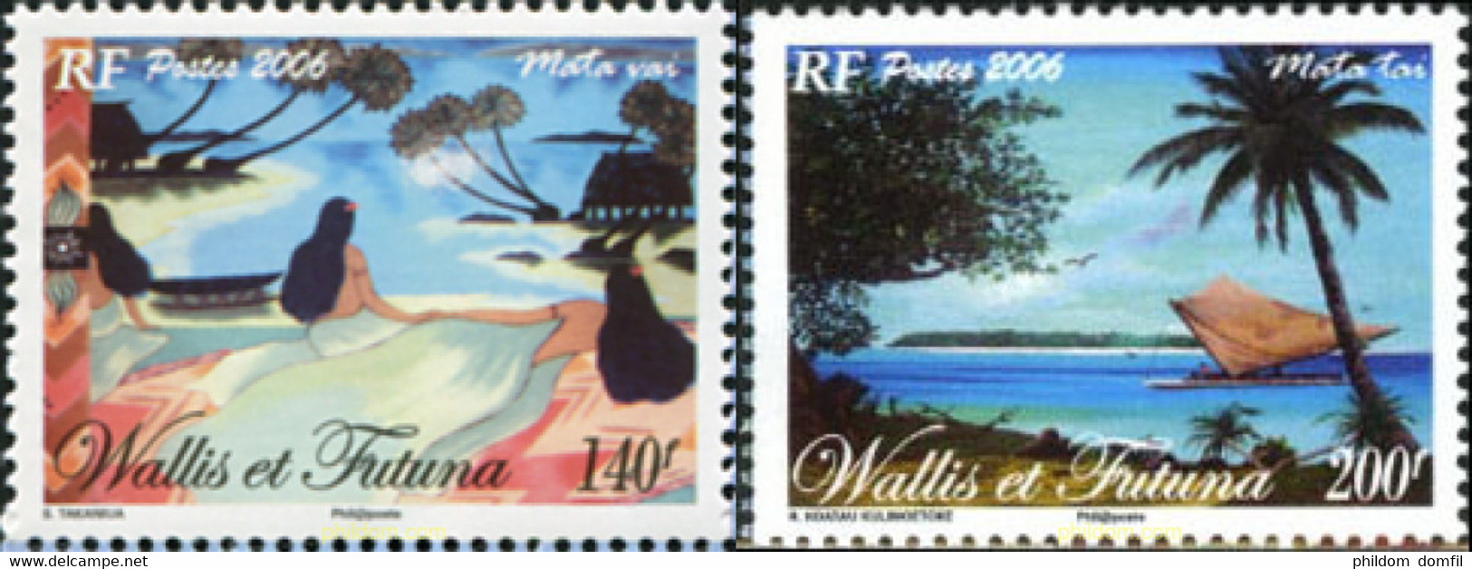 192197 MNH WALLIS Y FUTUNA 2006 PAISAJE - Used Stamps