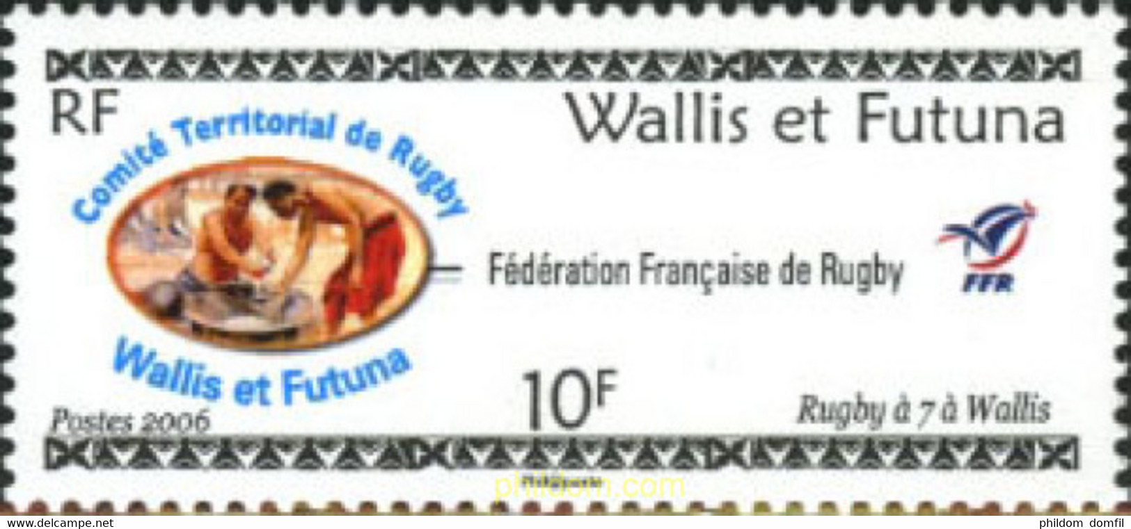 192196 MNH WALLIS Y FUTUNA 2006 FEDERACION FRANCESA DE RUGBY - Oblitérés