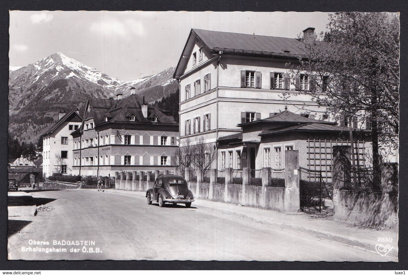 AUSTRIA , Bad Gastein  ,  RAILWAY ,  OLD  POSTCARD - Bad Gastein