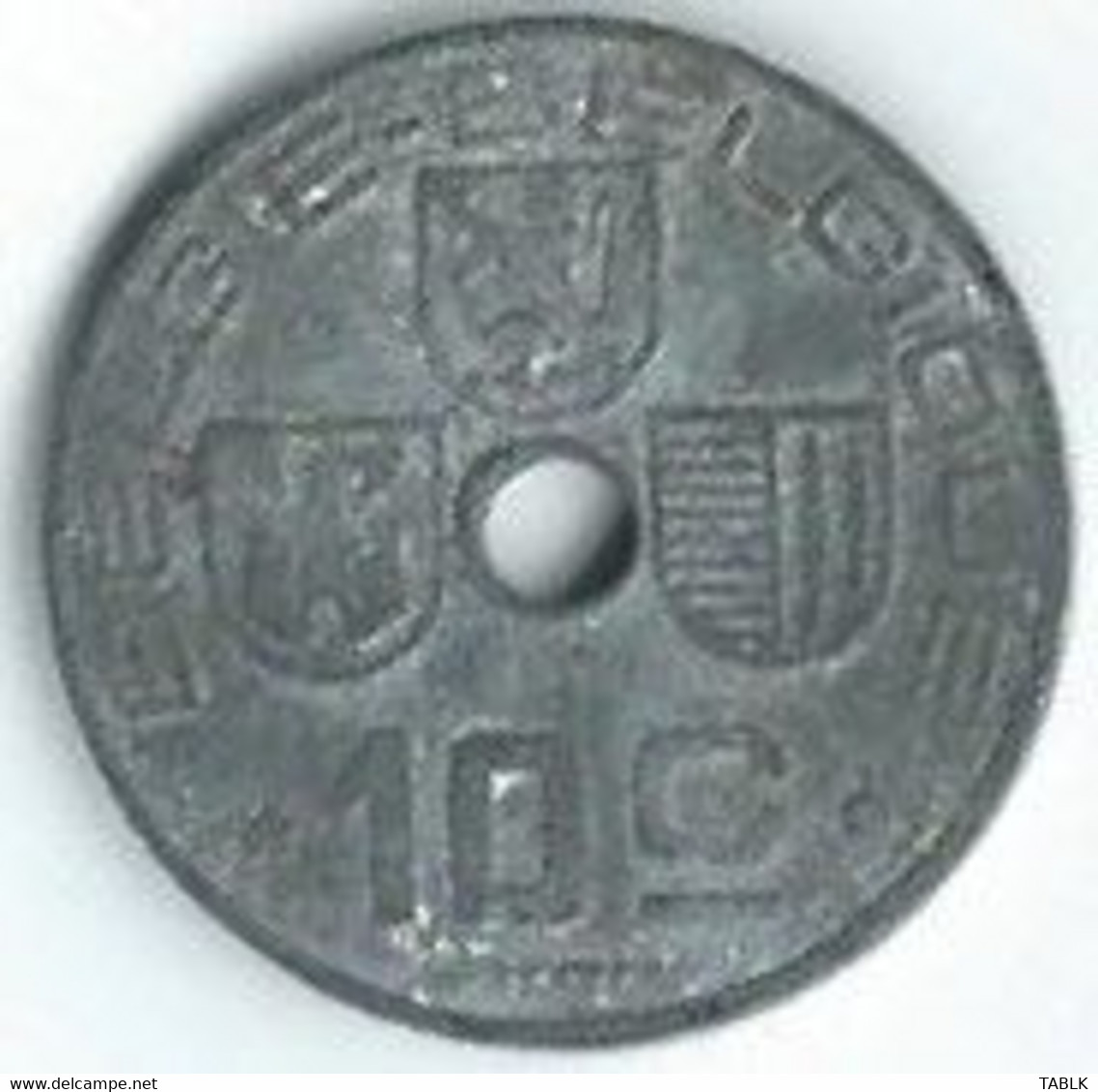 M987 - BELGIË - BELGIUM - 10 CENTIMES 1943 - 10 Centesimi