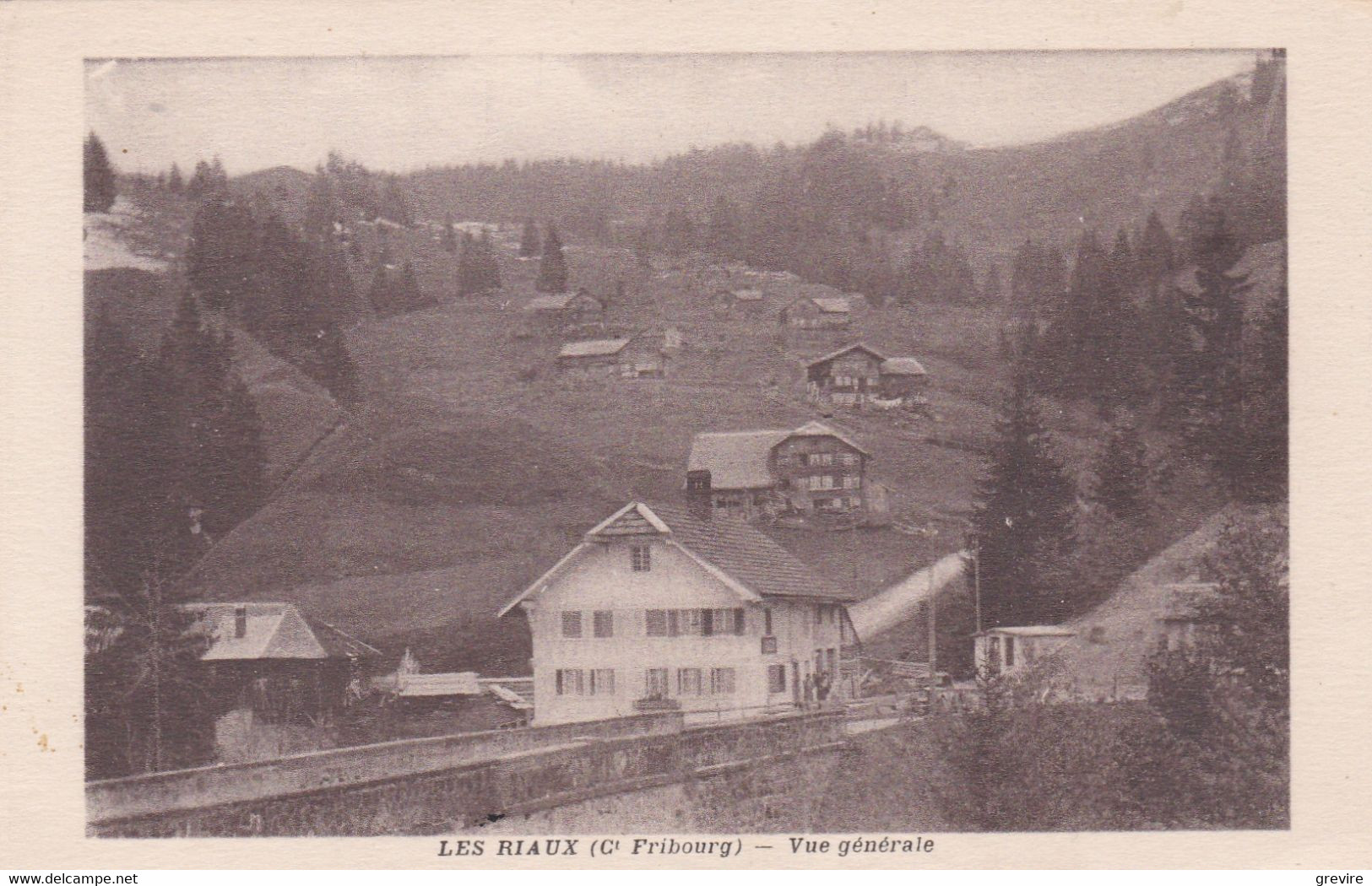 Cerniat, Hameau "Les Riaux". - Cerniat 