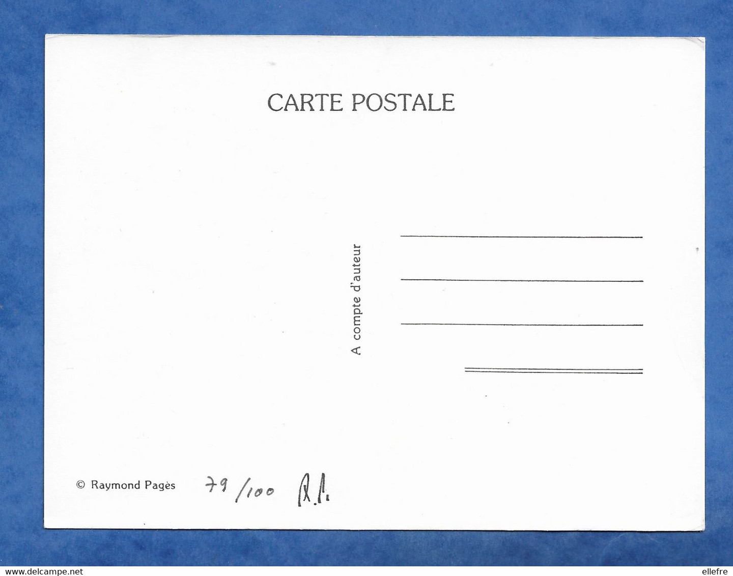 CPM Illustrateur Raymond Pagès - Le Matou Electronique Chat - 79/100 Signée à Compte D'auteur - Pages