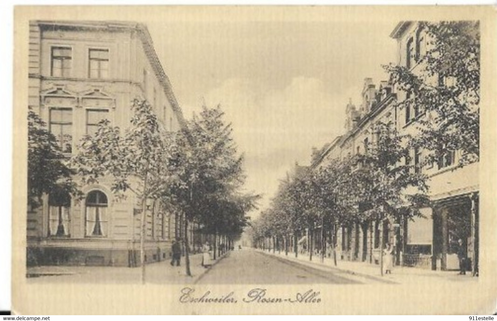 Eschweiler . ROSEN .ALLEE  EN 1919 - Eschweiler