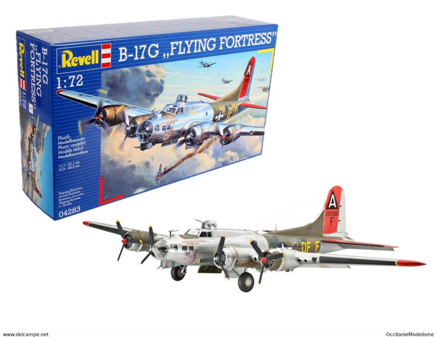 Revell - B-17G FLYING FORTRESS US Army Maquette Avion Kit Plastique Réf. 04283 Neuf NBO 1/72 - Vliegtuigen