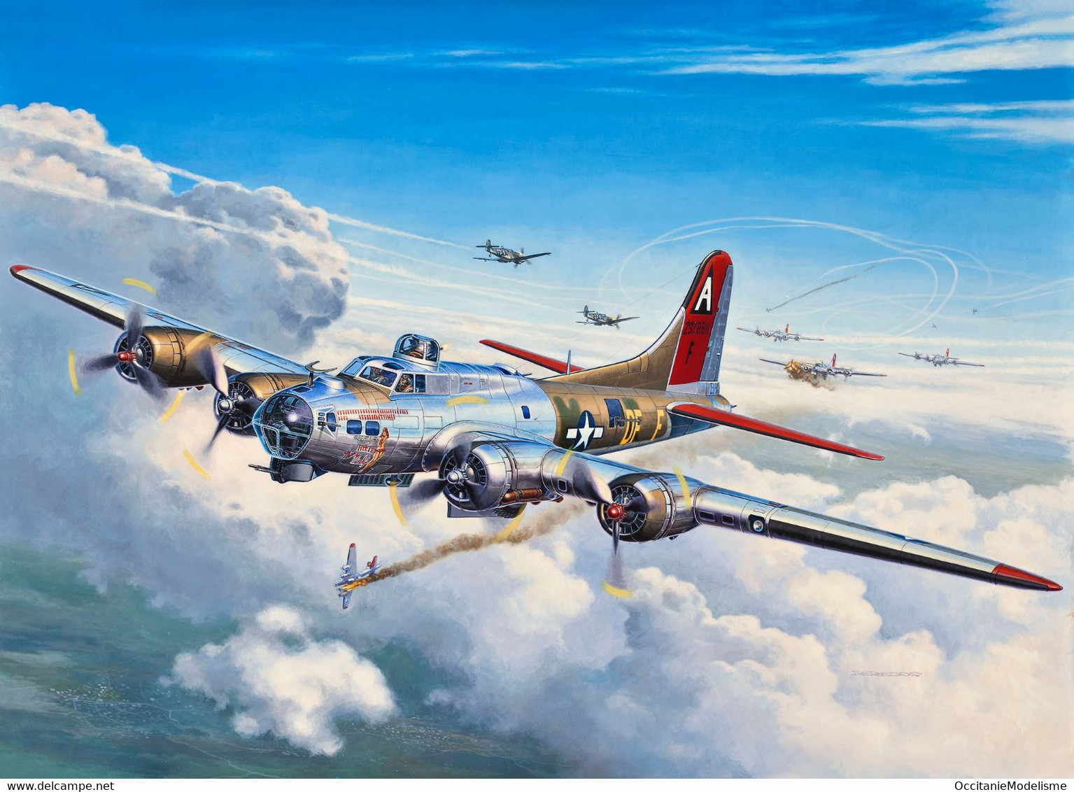 Revell - B-17G FLYING FORTRESS US Army Maquette Avion Kit Plastique Réf. 04283 Neuf NBO 1/72 - Flugzeuge
