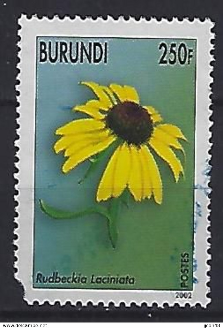 Burundi 2002  Flowers 250f (o) Mi.1863 - Used Stamps