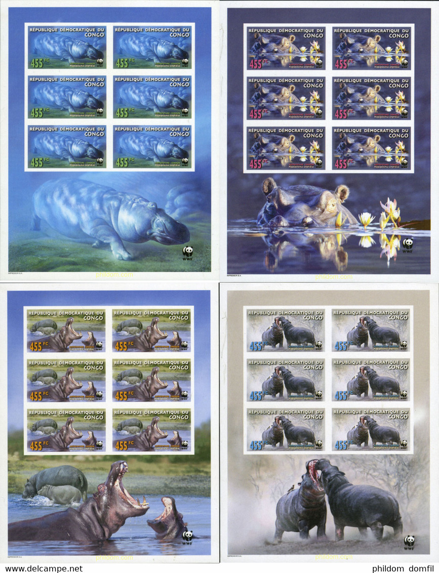 200816 MNH CONGO. República Democrática 2006 WWF - Oblitérés