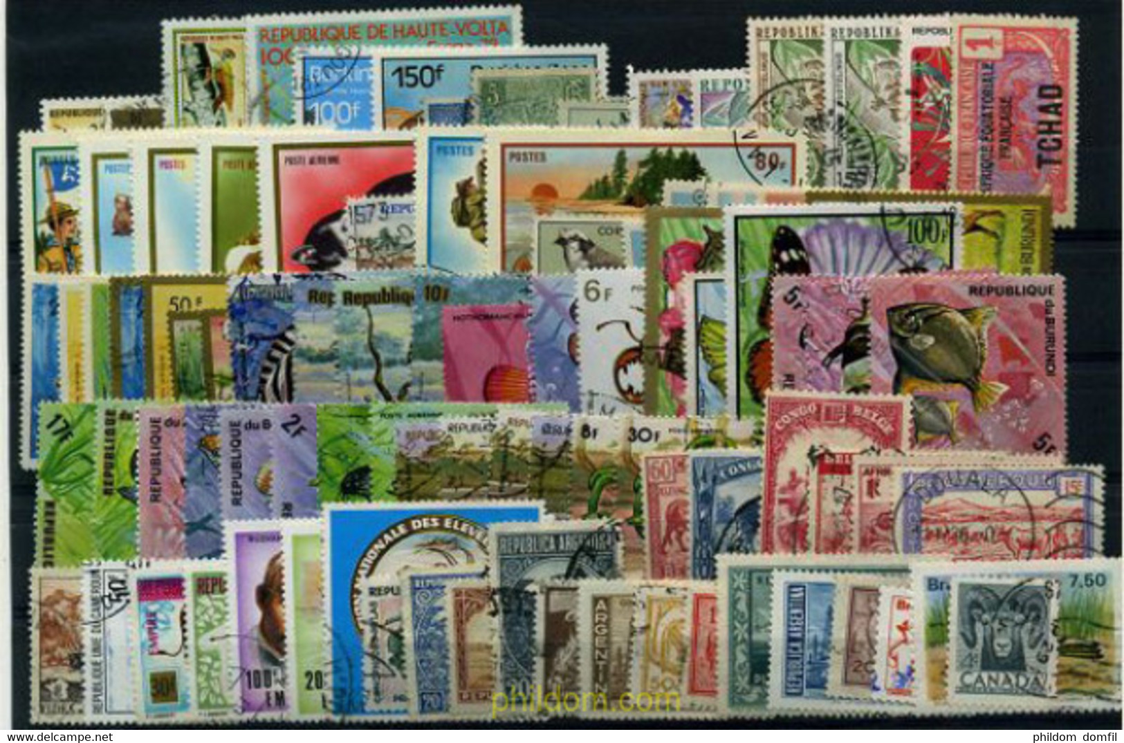 207260 USED VARIOS 2007 FAUNA - Vrac (max 999 Timbres)