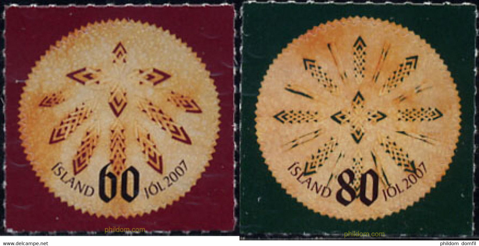 207648 MNH ISLANDIA 2007 NAVIDAD - Collezioni & Lotti