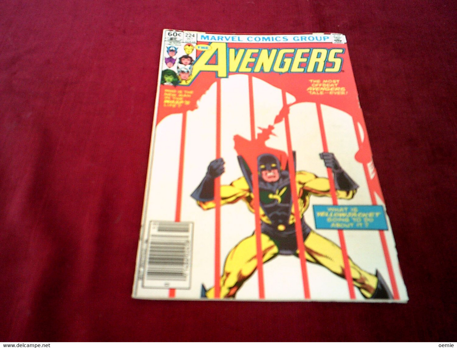 THE  AVENGERS   N° 224 OCT 1982 - Marvel