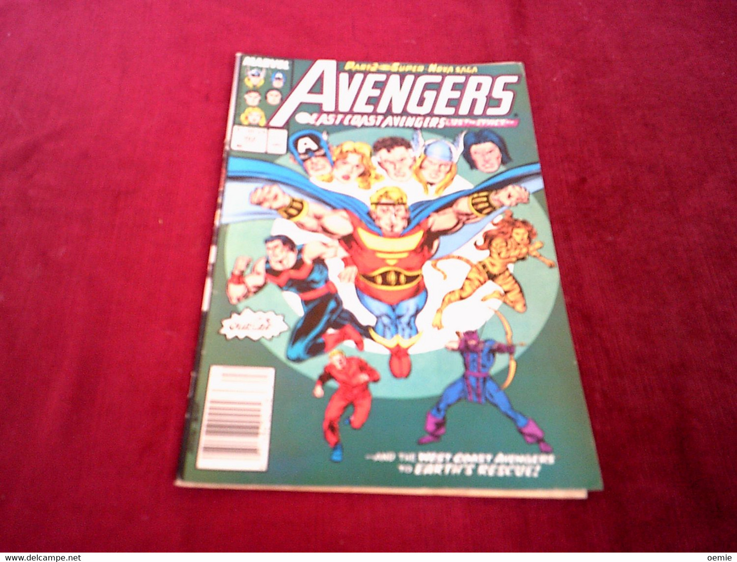 THE  AVENGERS  EAST COAST AVENGERS N° 302 APR 1989 - Marvel