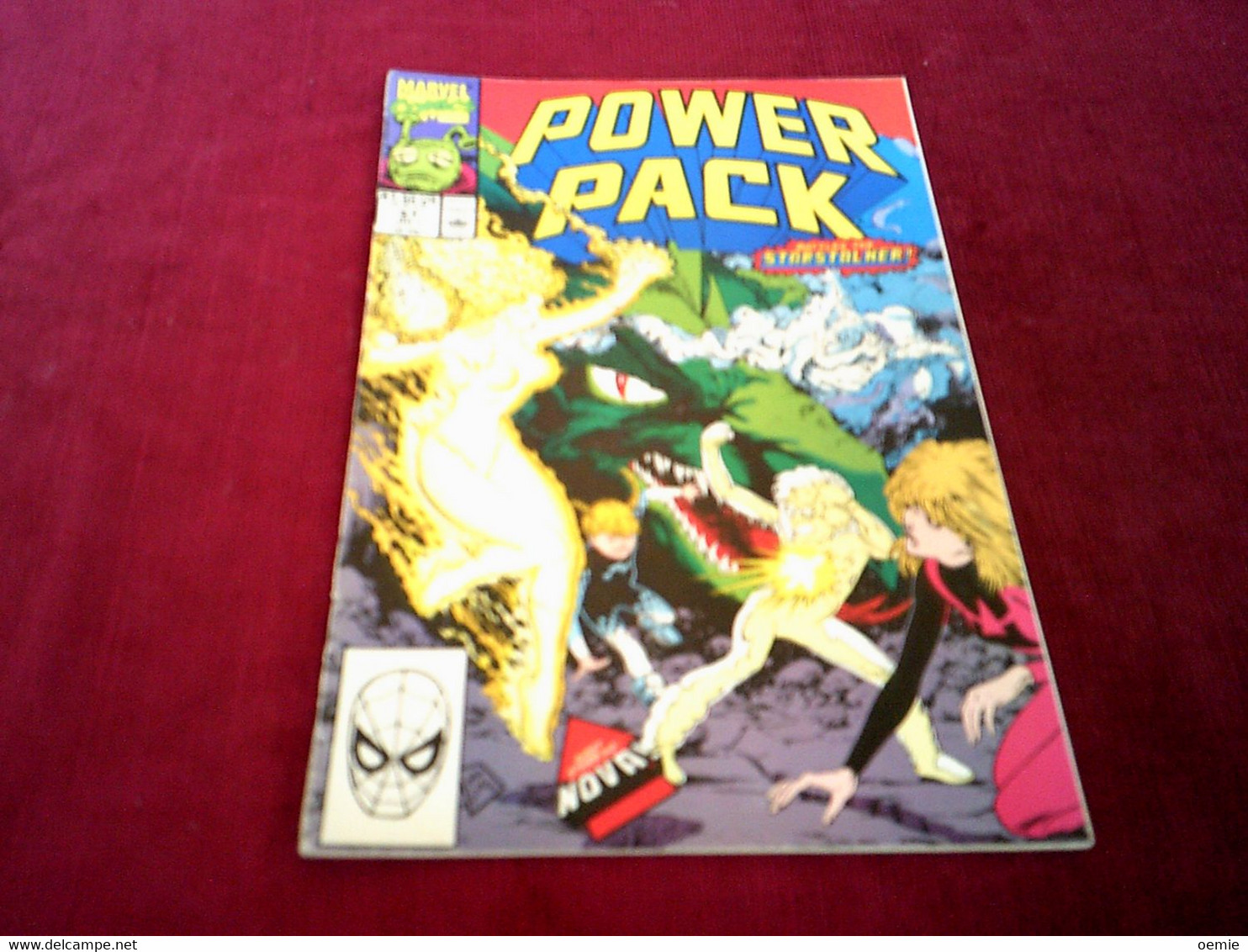 POWER   PACK   N°  57 JULY 1990 - Marvel