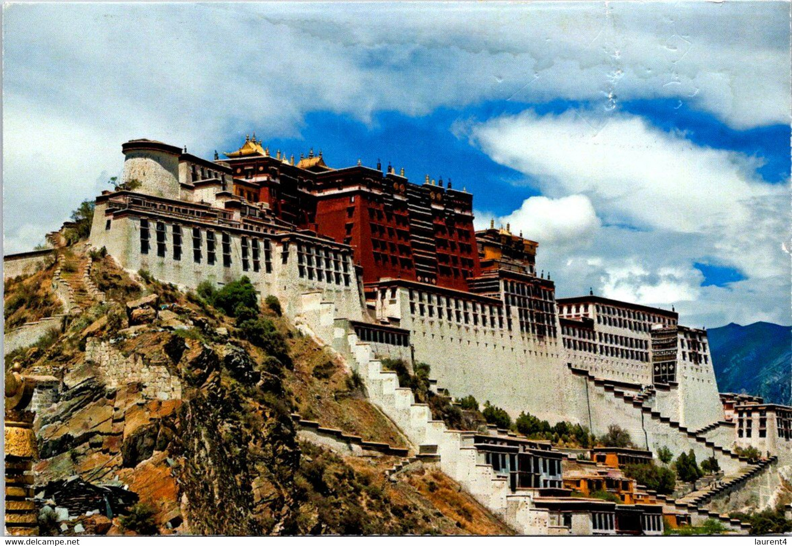 (2 M 8) China / Tibet (posted To Australia During COVID-19 Pandemic Crisis) UNESCO - Potola Palace - Tibet