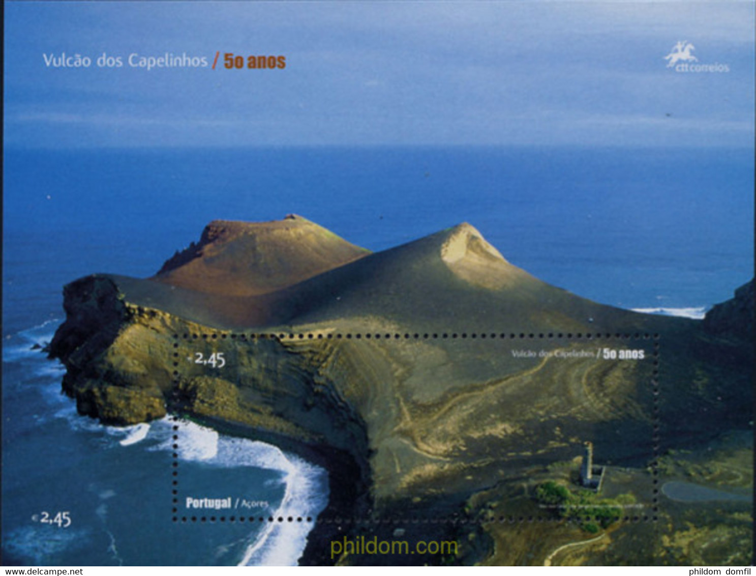 212330 MNH AZORES 2007 VOLCAN DE CAPELINHOS - Volcans