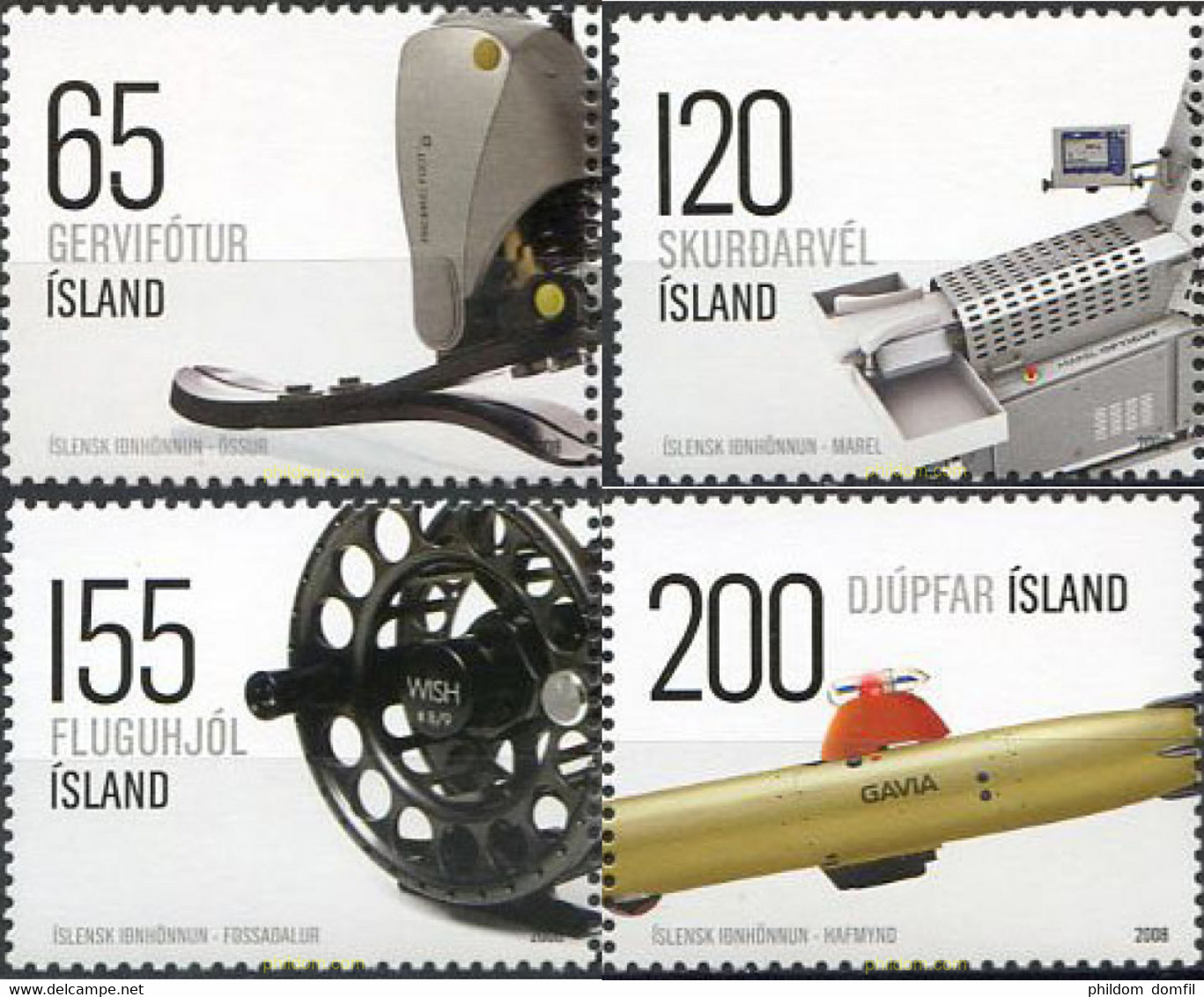 218355 MNH ISLANDIA 2008 INDUSTRIA DEL DISEÑO - Collections, Lots & Series