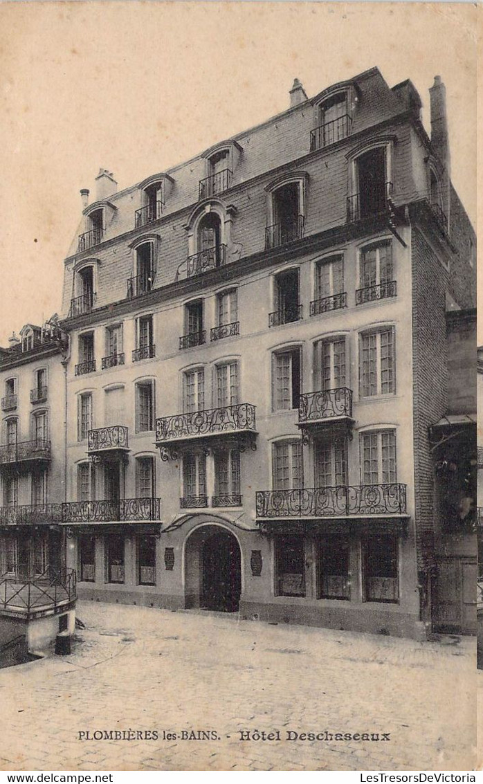 CPA FRANCE - 88 - PLOMBIERES LES BAINS - Hôtel Deschaseaux - Plombieres Les Bains