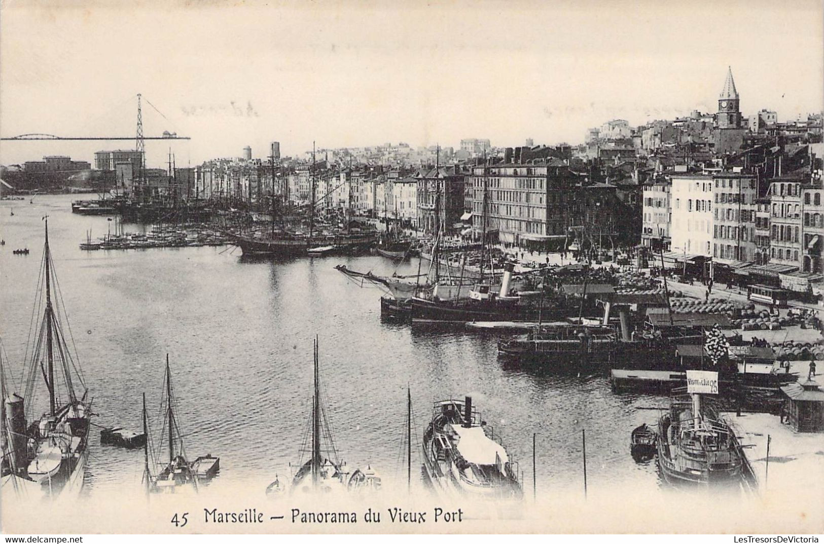 CPA FRANCE - 13 - MARSEILLE - PANORAMA DU VIEUX PORT - Bateaux - Oude Haven (Vieux Port), Saint Victor, De Panier