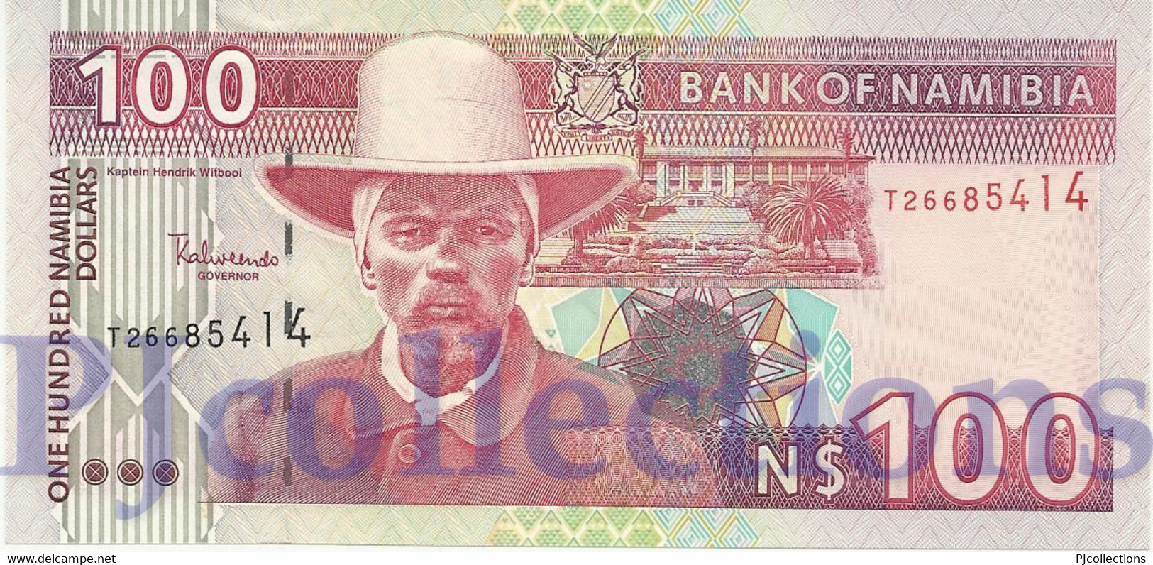 NAMIBIA 100 DOLLARS 1999 PICK 9b UNC - Namibië