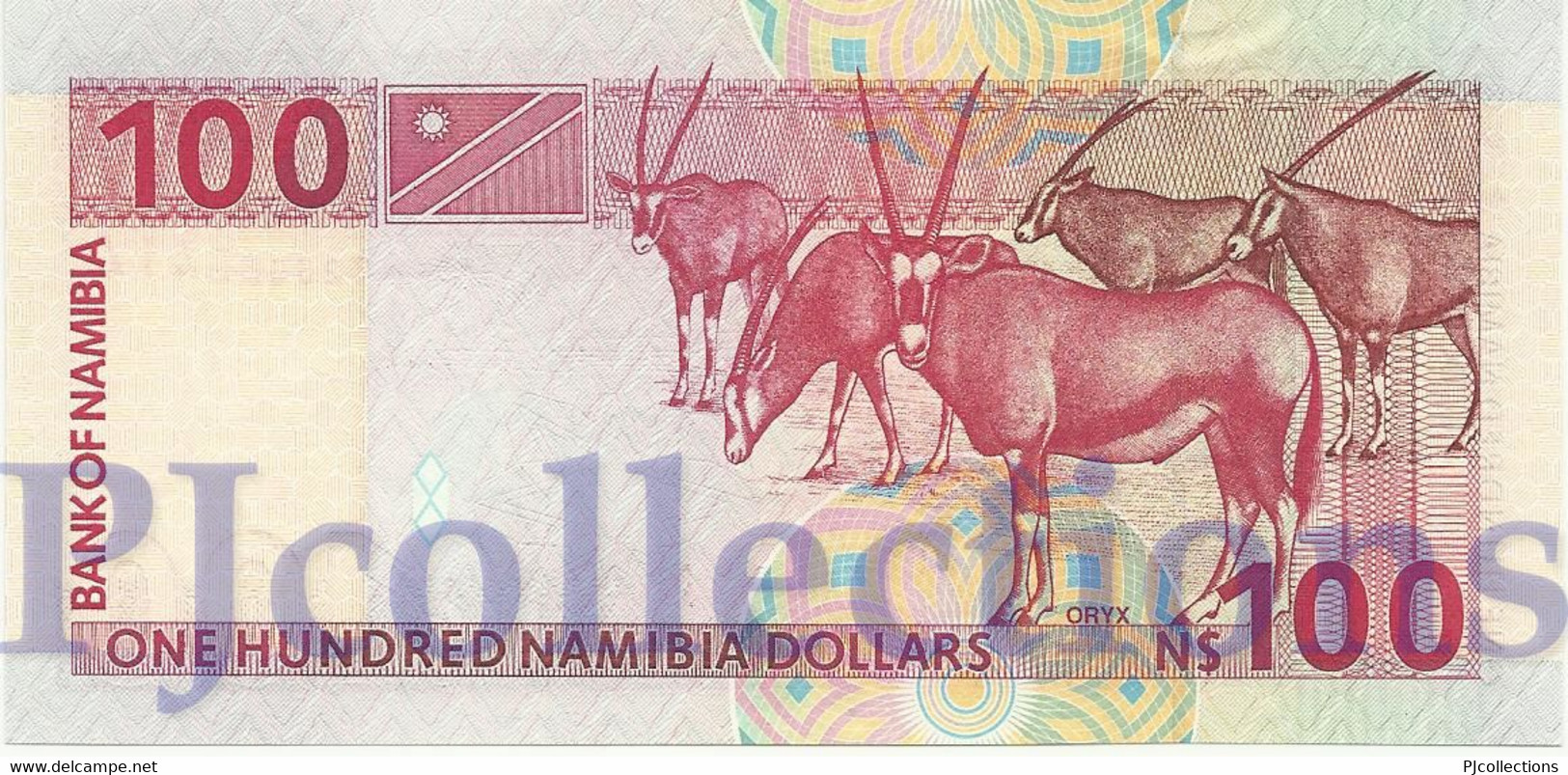 NAMIBIA 100 DOLLARS 1999 PICK 9b UNC - Namibie