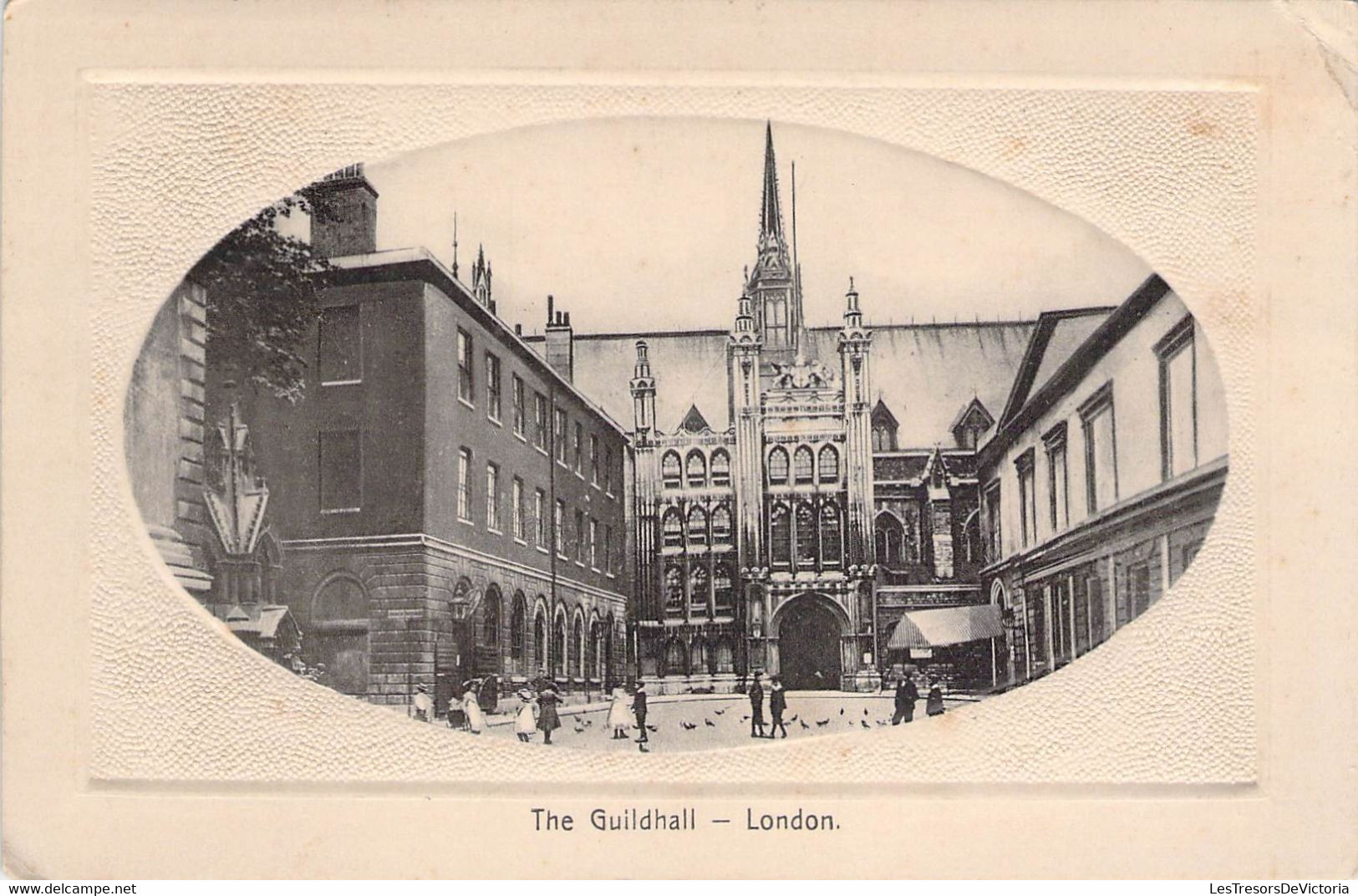 CPA - ENGLAND ANGLETERRE - LONDON - The Guildhall - Animée - Other & Unclassified