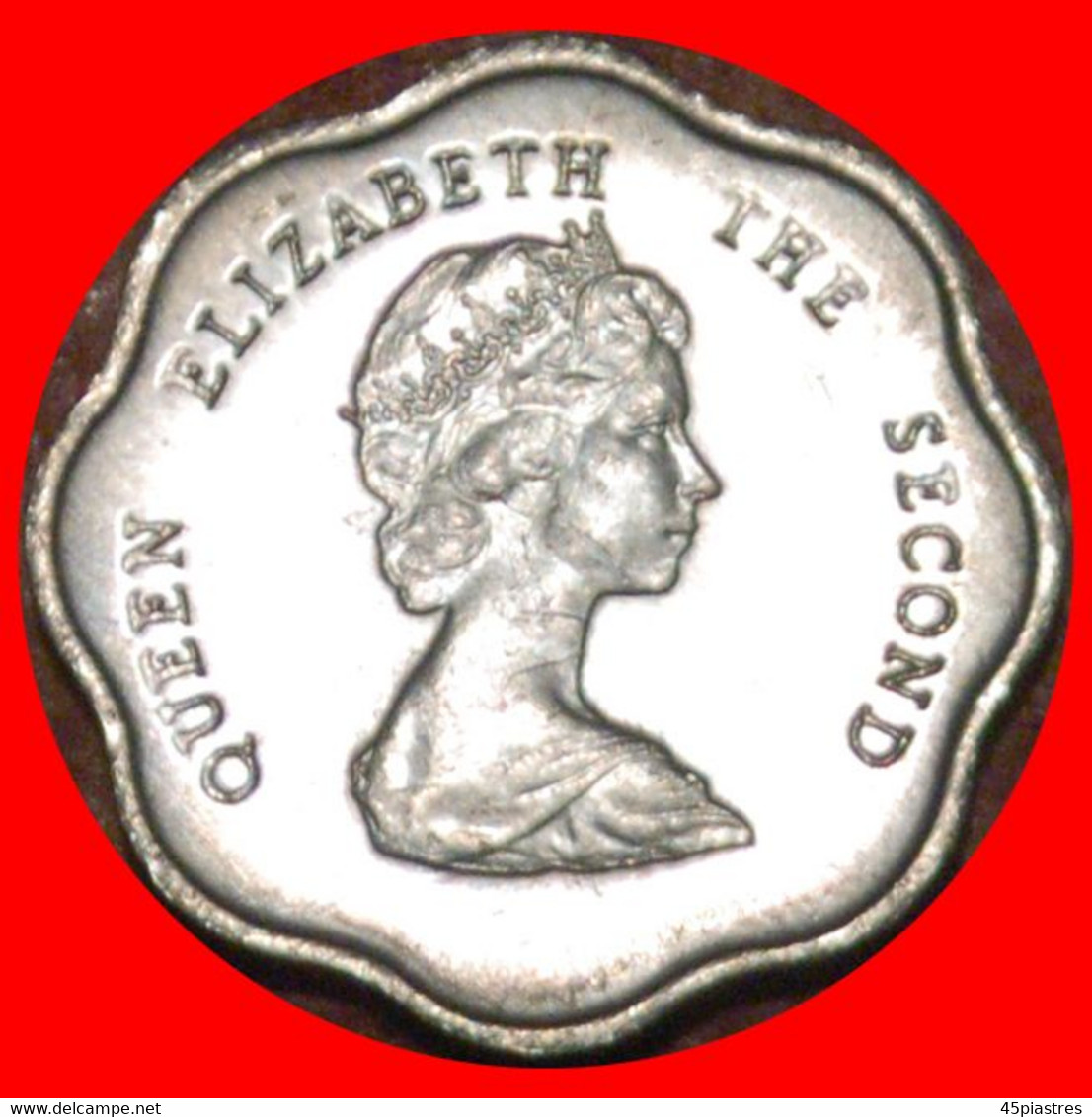 * GREAT BRITAIN (1981-2001): EAST CARIBBEAN STATES ★ 1 CENT 1994 SCALLOPED MINT LUSTRE!★LOW START ★ NO RESERVE! - Caraïbes Orientales (Etats Des)