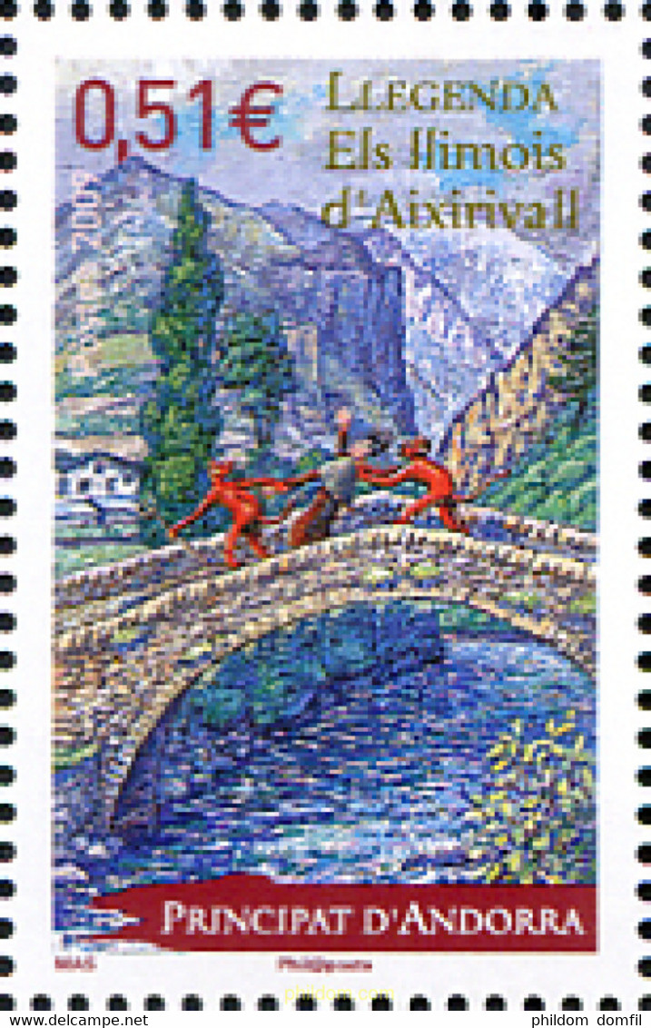 228777 MNH ANDORRA. Admón Francesa 2009 LEYENDAS - Collections