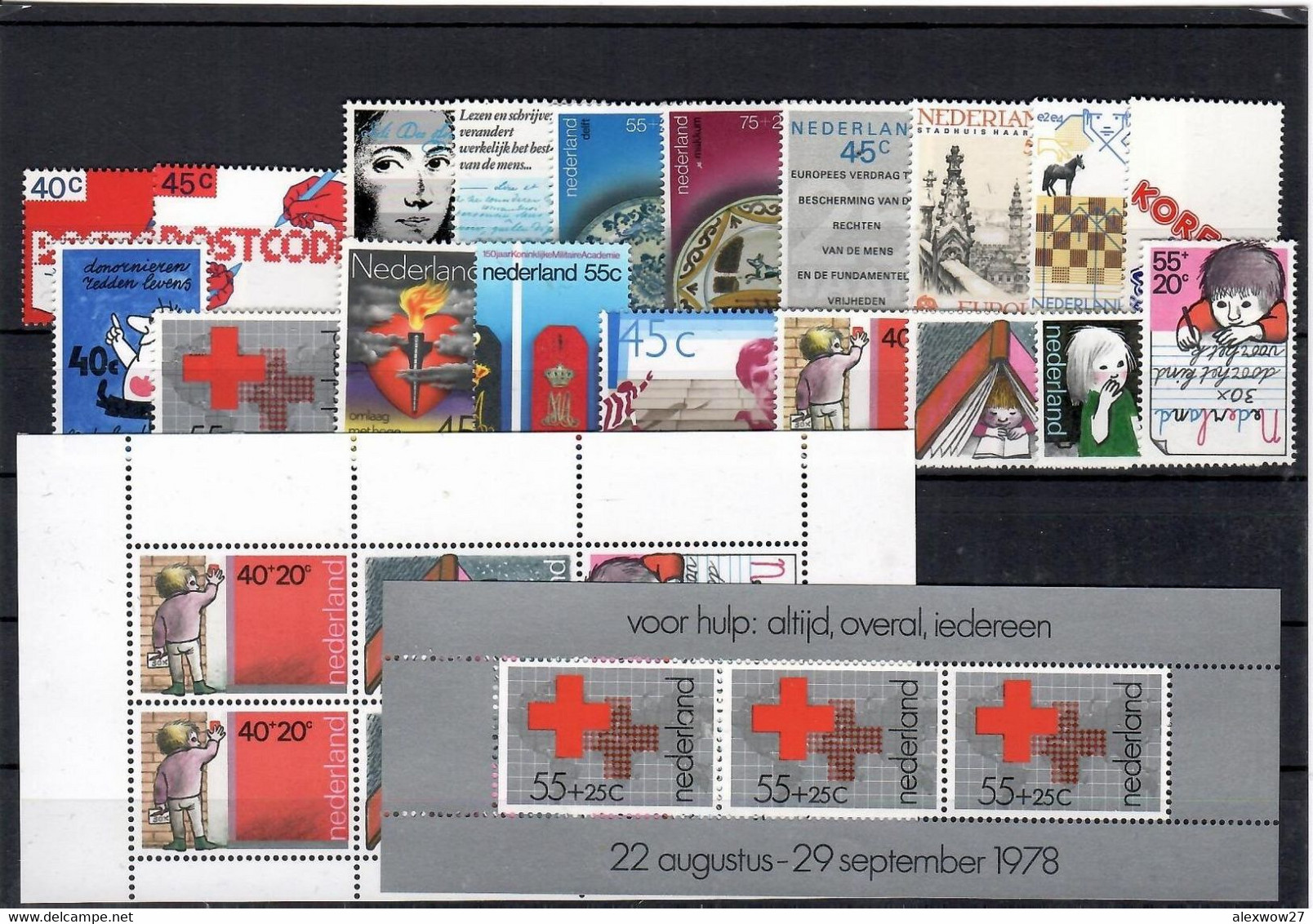 Olanda 1978 -- Annata Completa -- ** MNH  / VF - Années Complètes