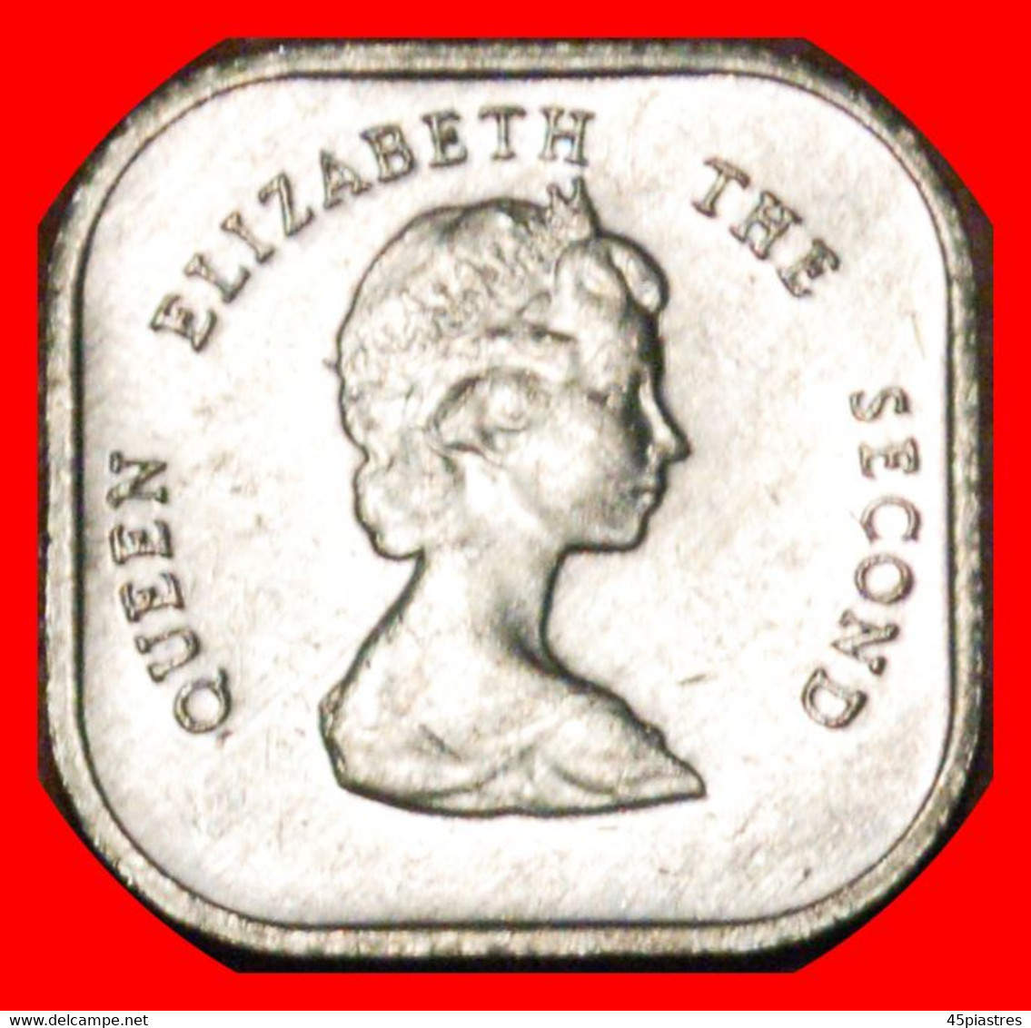 * GREAT BRITAIN (1981-2000): EAST CARIBBEAN STATES ★ 2 CENTS 1995 MINT LUSTRE QUADRANGULAR!★LOW START ★ NO RESERVE! - East Caribbean States