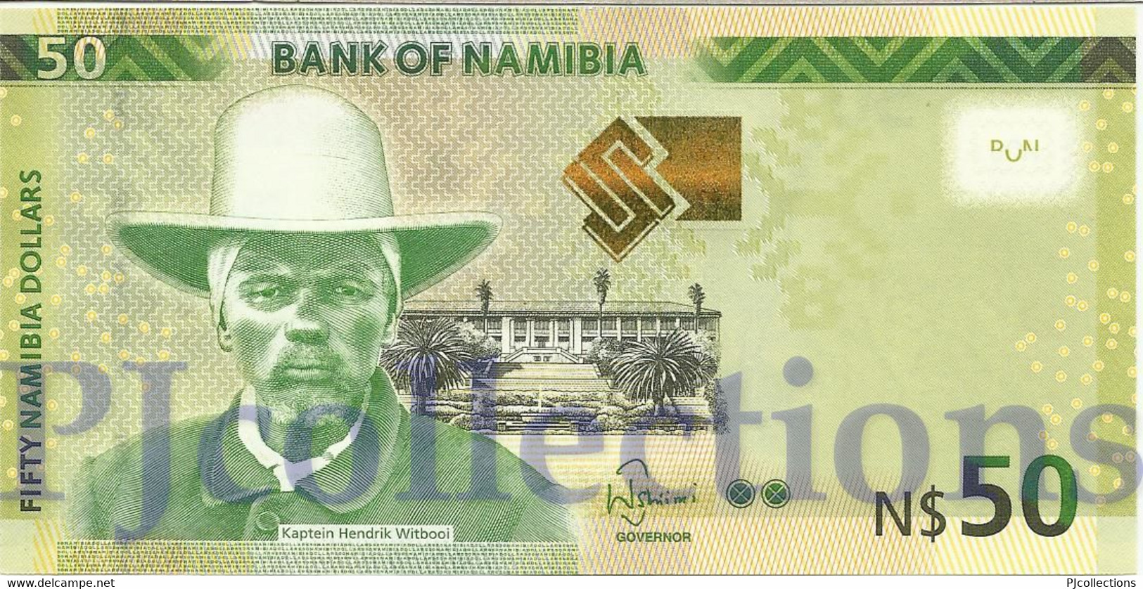 NAMIBIA 50 DOLLARS 2012 PICK 13a UNC - Namibië