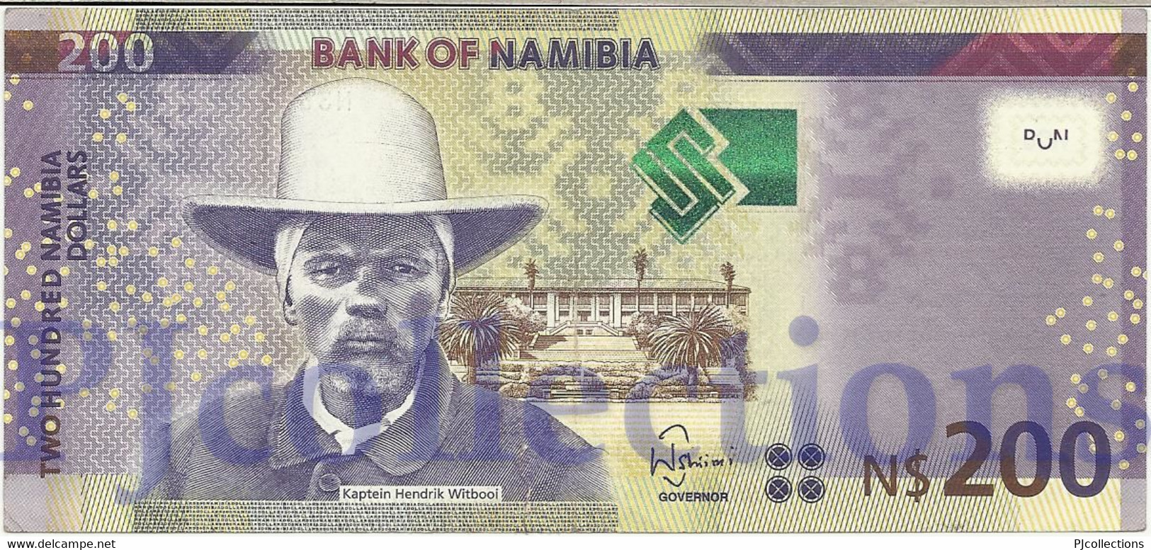 NAMIBIA 200 DOLLARS 2012 PICK 15a XF - Namibië