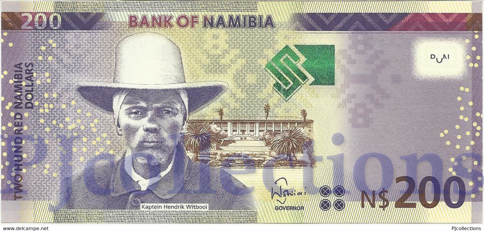 NAMIBIA 200 DOLLARS 2012 PICK 15a UNC - Namibia