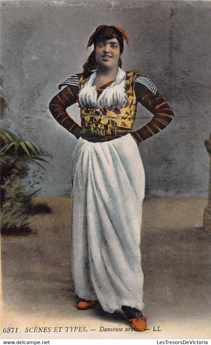 CPA - ALGERIE - Scènes Et Types 6371 - Danseuse Arabe  - LL - Scènes & Types