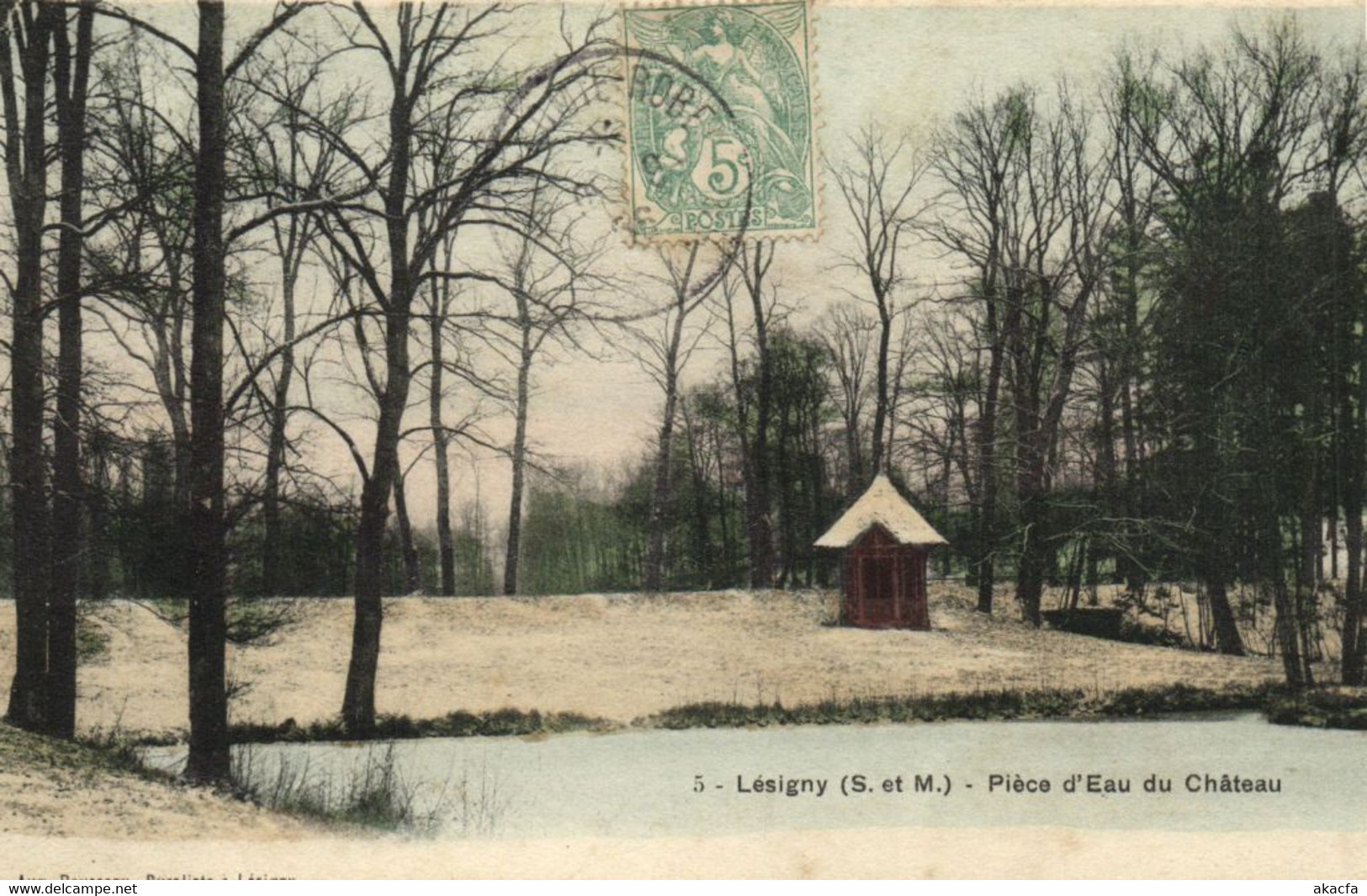 CPA LESIGNY - Piece D'Eau Du Chateau (171188) - Lesigny