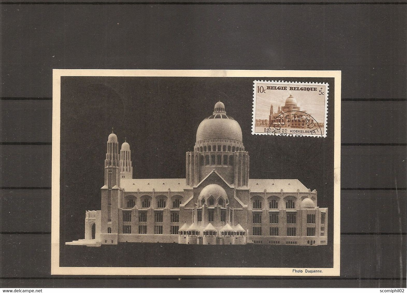 Belgique - Basilique De Koekelberg ( CM De 1938 à Voir) - 1934-1951