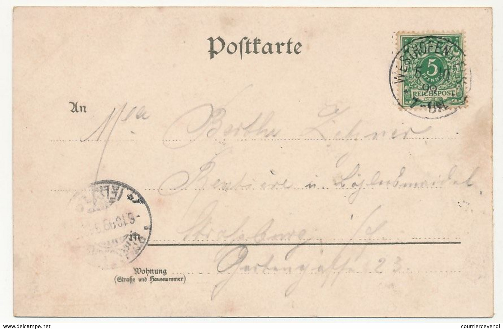 CPA - TRANHEIM (Bas-Rhin) - Gruss Aus Thranheim - 1899 - Litho - Sonstige & Ohne Zuordnung