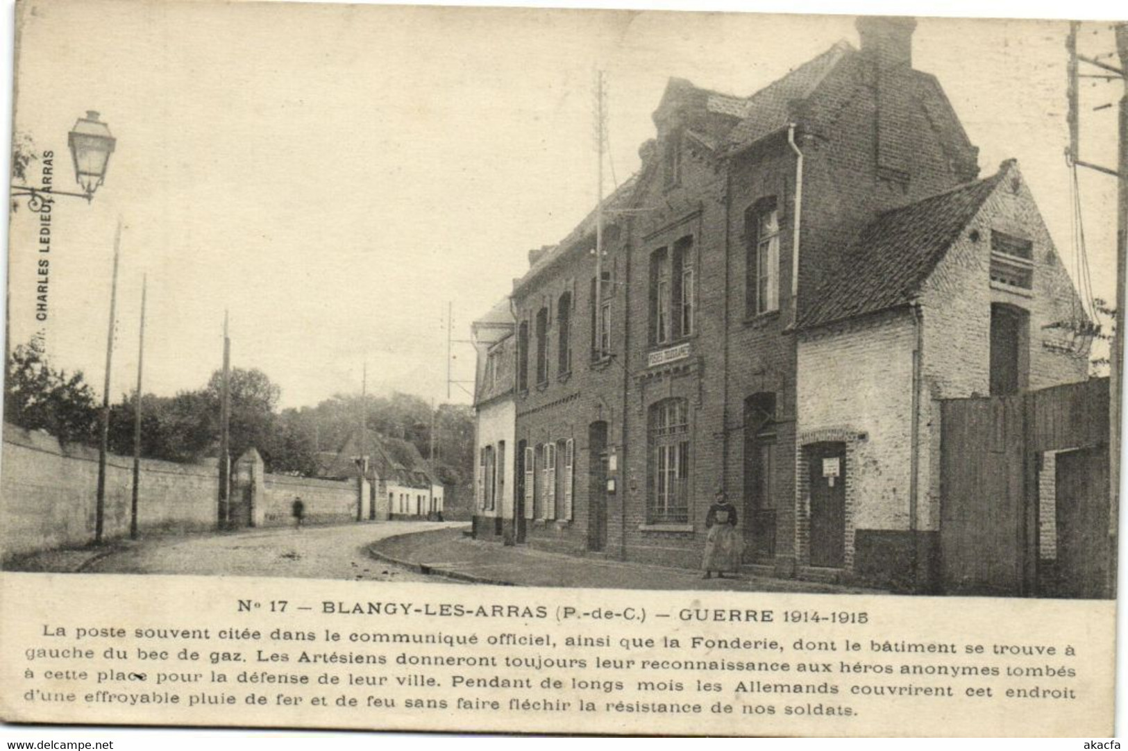 CPA BLANGY-les-ARRAS Guerre 1914-1915 (172690) - Saint Laurent Blangy