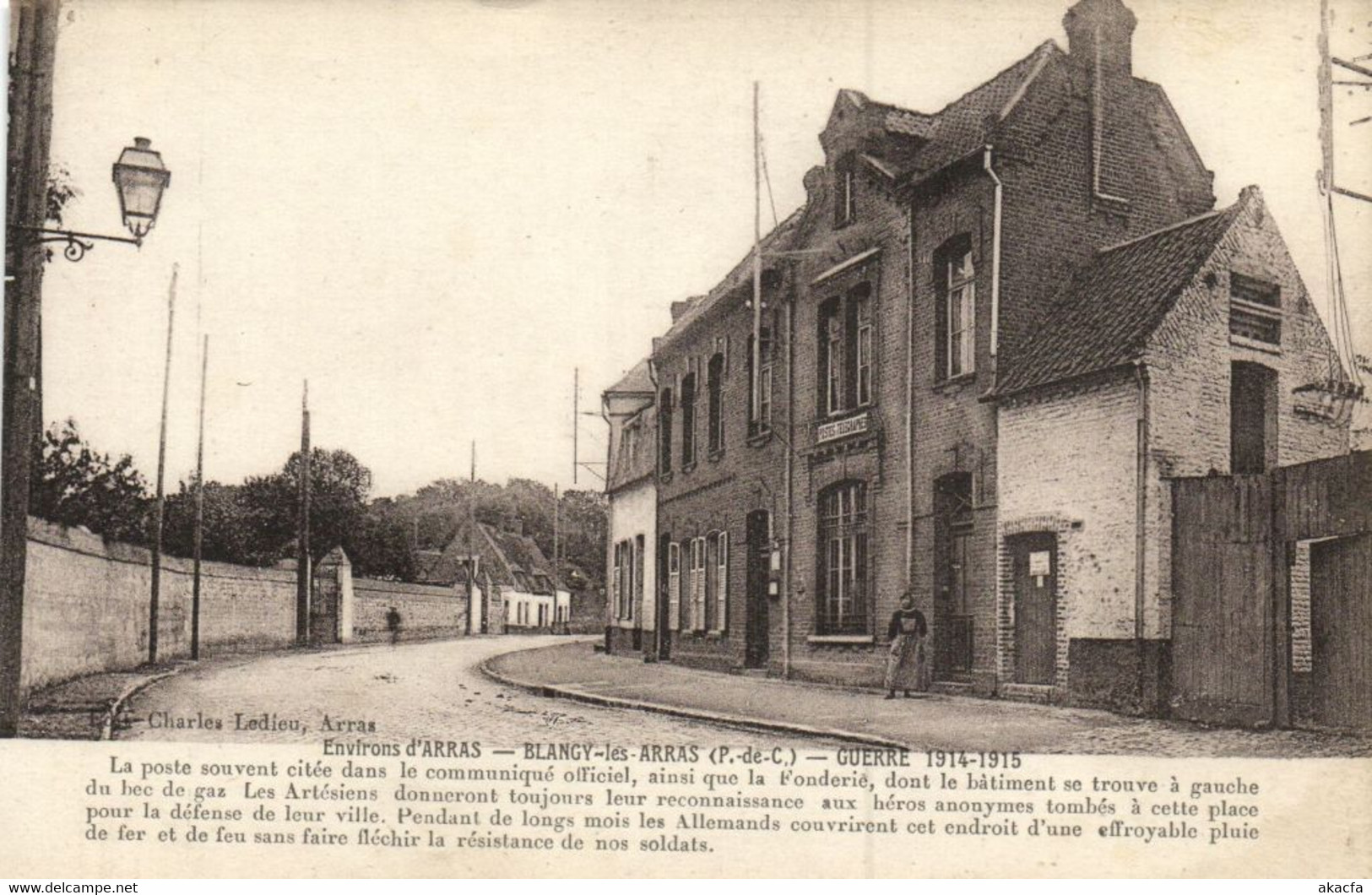 CPA Environs D'ARRAS - BLANGY-les-ARRAS Guerre 1914-1915 (172642) - Saint Laurent Blangy