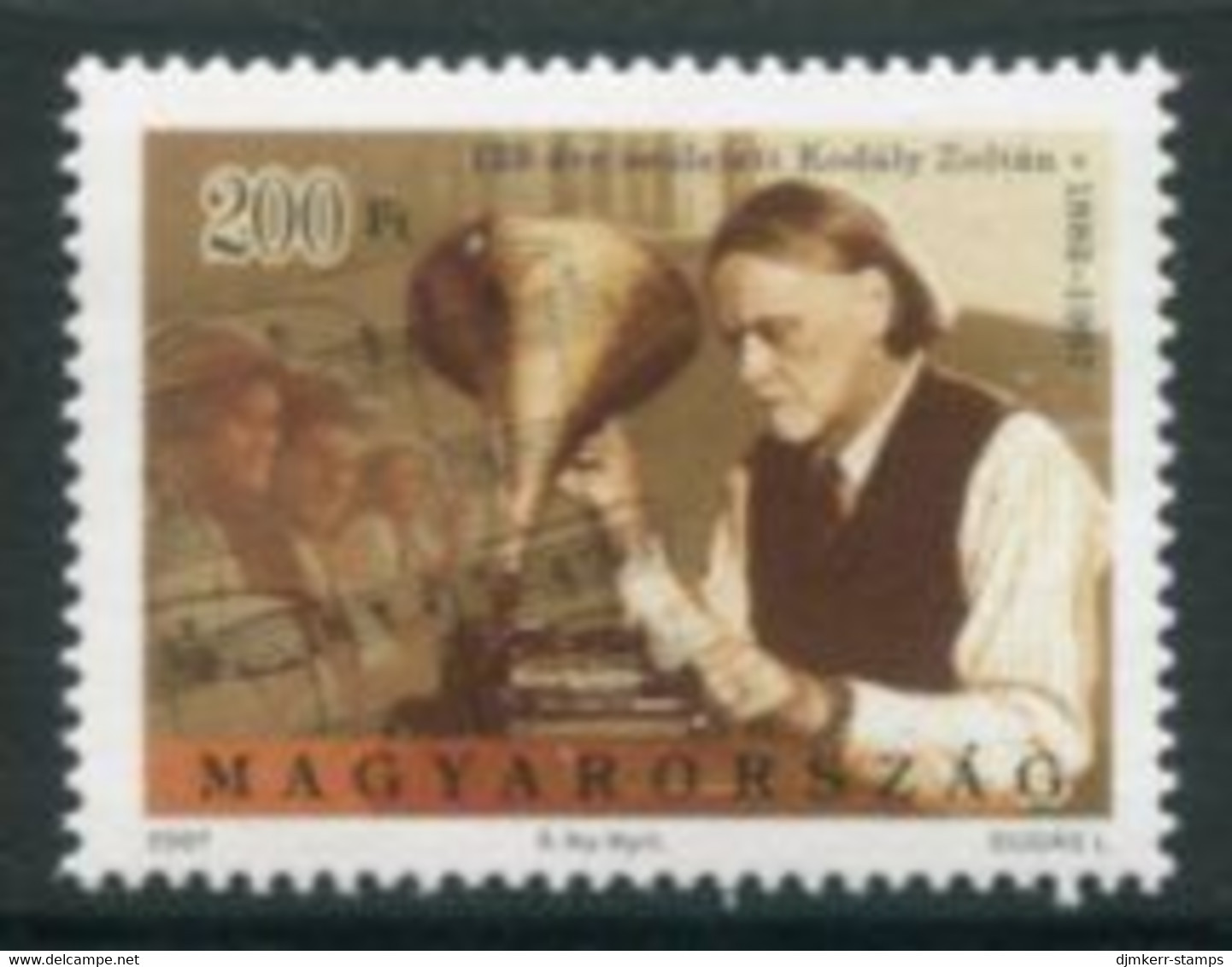 HUNGARY 2007 Kodaly Anniversary MNH / **.  Michel 5243 - Ongebruikt