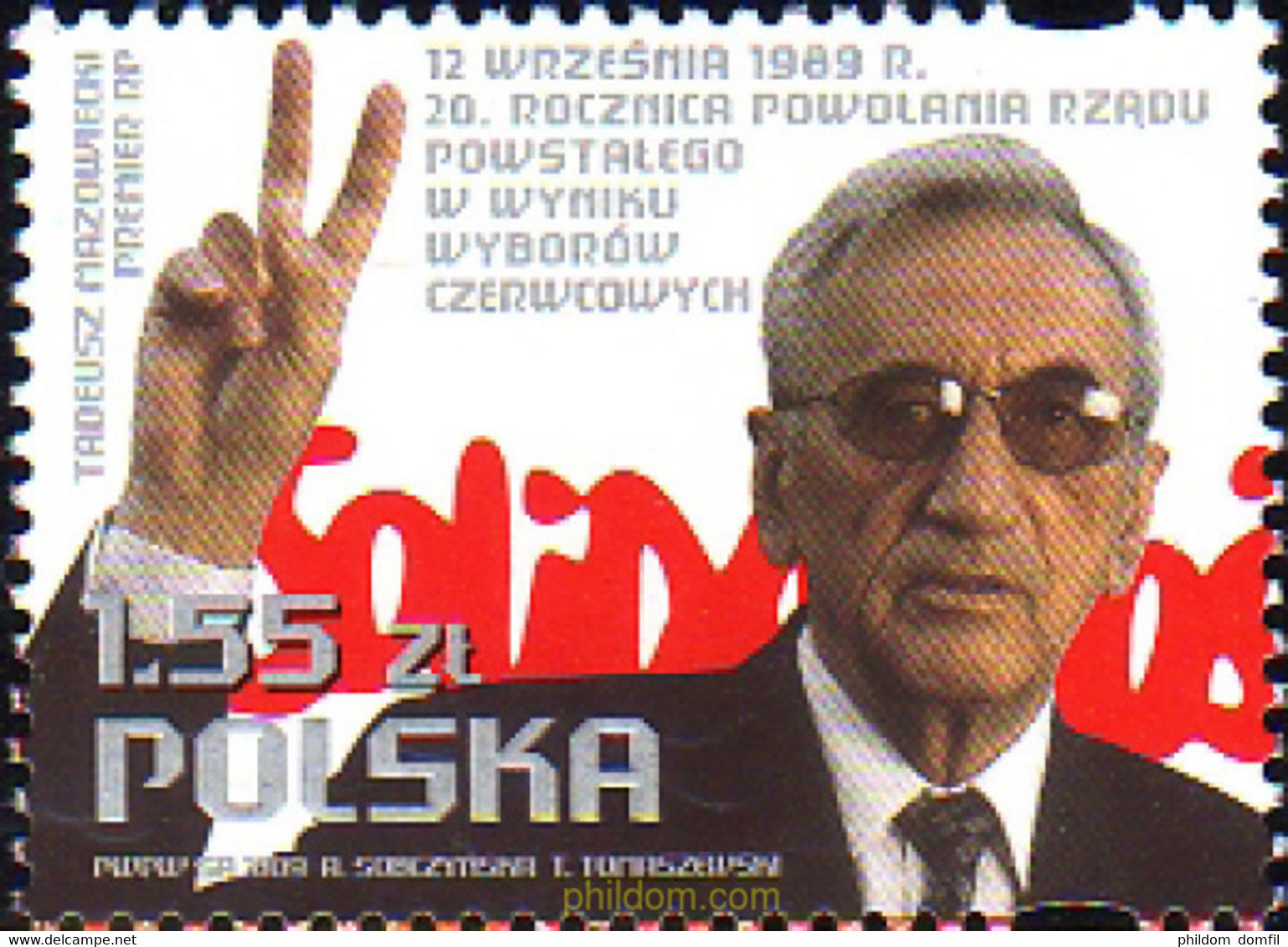 240415 MNH POLONIA 2009 20 ANIVERSARIO DE LAS ELECCIONES DEL 4 DE JUNIO DE 1989 - Unclassified